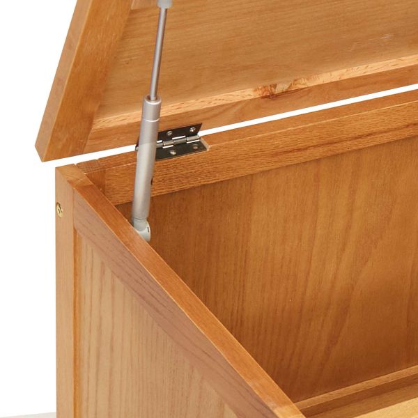 Кутия за съхранение 90 x 45 x 45 см Масивен дъб
