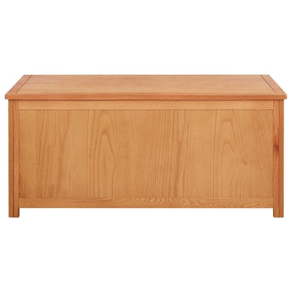 Кутия за съхранение 110 x 45 x 45 см Масивен дъб