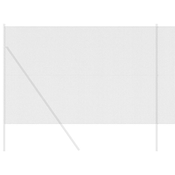 Шестоъгълна ограда Сив 1,5 x 100 м ПВЦ