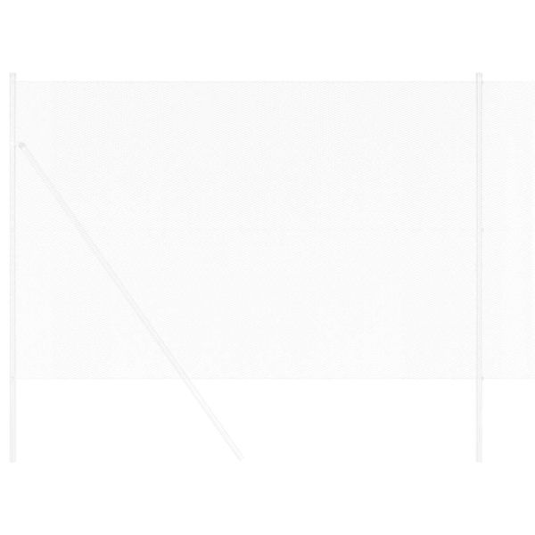 Шестоъгълна ограда Сребрист 1,6 x 25 m Поцинкована стомана