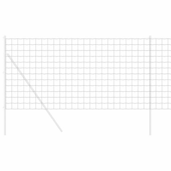Шестоъгълна ограда Сребрист 1,2 x 50 m Поцинкована стомана