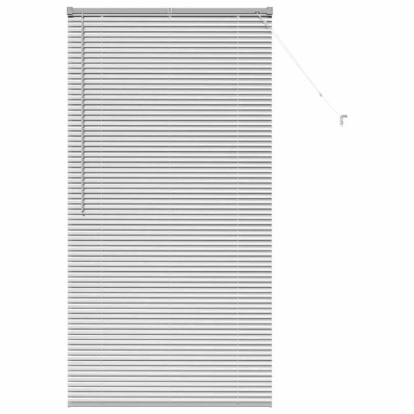 Вертикални щори Сребрист 175 x 90 см Алуминий