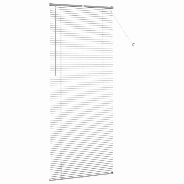 Вертикални щори Сребрист 220 x 85 см Алуминий