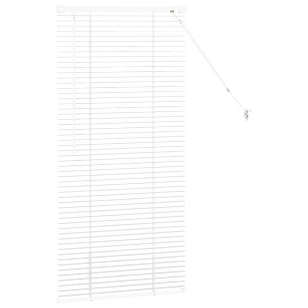 Вертикални щори Бяло 130 x 60 см Алуминий