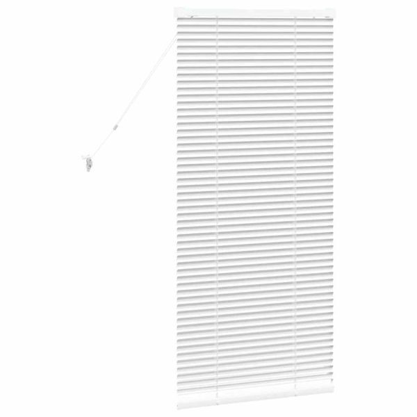 Вертикални щори Бяло 130 x 60 см Алуминий