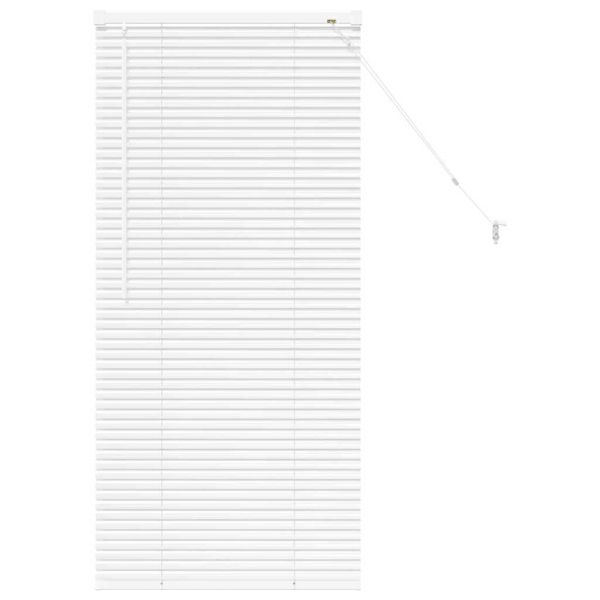 Вертикални щори Бяло 130 x 65 см Алуминий
