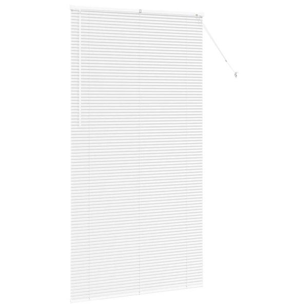 Вертикални щори Бяло 220 x 120 см Алуминий