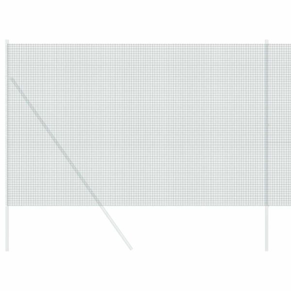 Заварена мрежа ограда Зелен