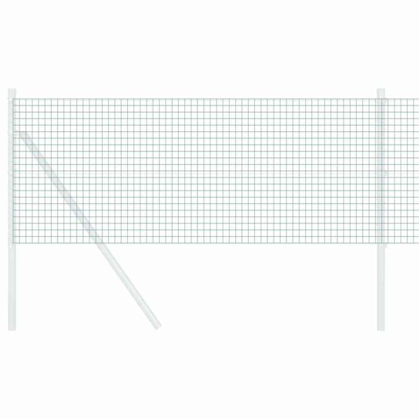 Заварена мрежа ограда Зелен 0.8 x 50 м