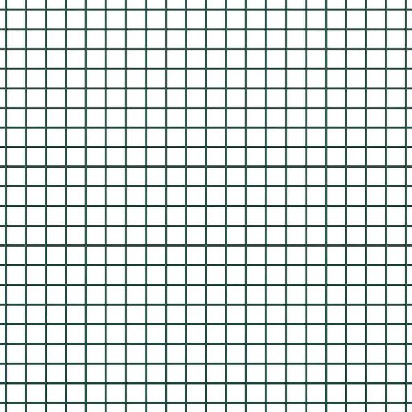 Заварена мрежа ограда Зелен 1.5 x 50 m