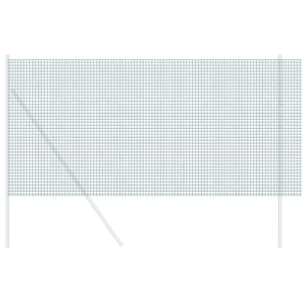 Заварена мрежа ограда Зелен 0.4 x 100 м