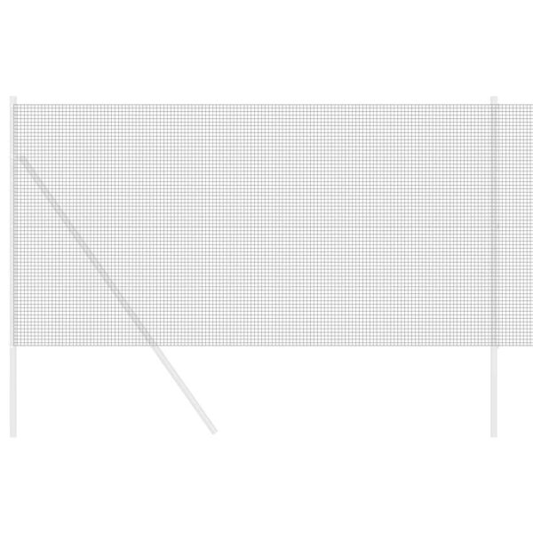 Заварена мрежа ограда Сив 1.4 x 25 m