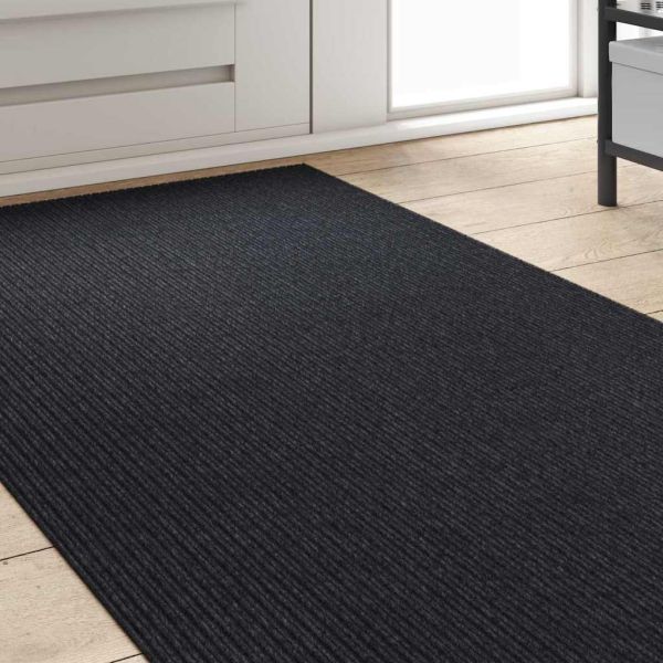 Килим пътека Антрацит 80 x 200 cm текстил