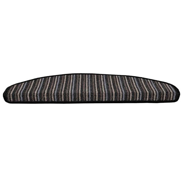 Самозалепващи стъпаловидни постелки 15 pcs Антрацит