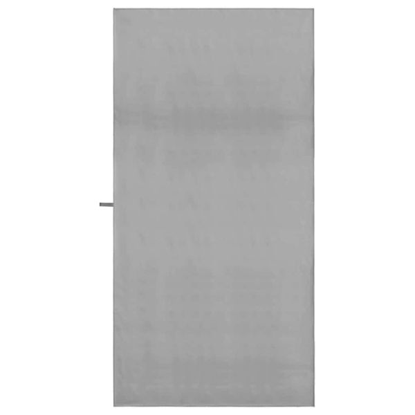 Спортни кърпи 2 pcs Тъмносив 200 x 100 cm Полиестер и полиамид