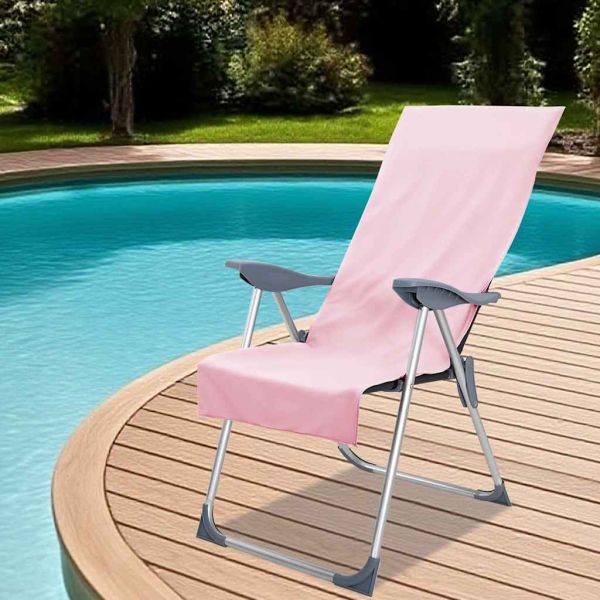 Външни кърпи за стол 2 pcs Розово 130 x 60 см