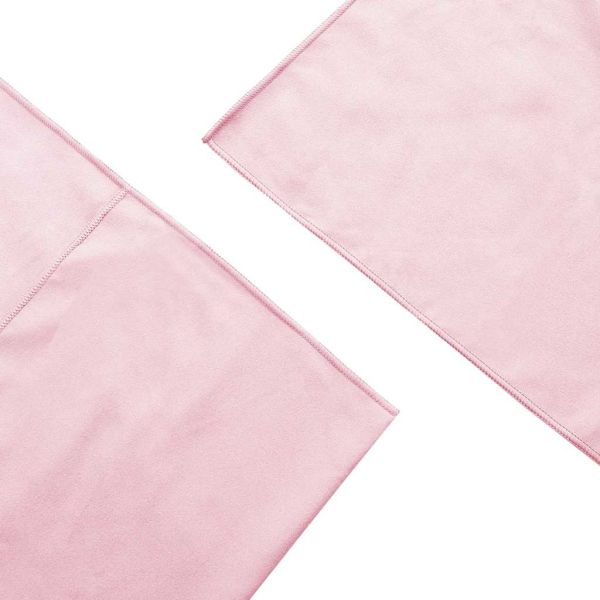 Външни кърпи за стол 2 pcs Розово 130 x 60 см