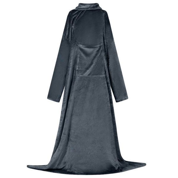 Одеяло с качулка Морски син F Фланела