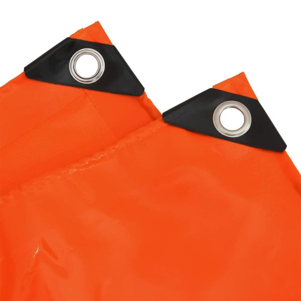 Найлон 650g / m² Оранжево 3 x 4 m Канва с PVC покритие