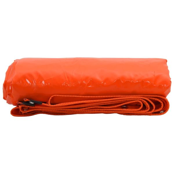 Найлон 650g / m² Оранжево 4 x 6 m Канва с PVC покритие