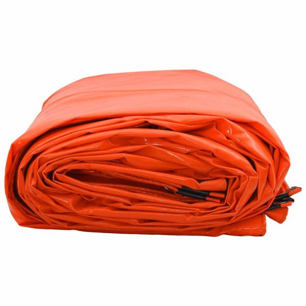 Найлон 650g / m² Оранжево 4 x 6 m Канва с PVC покритие
