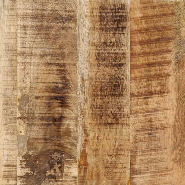 Тоалетка, 105x35x75 cм, грубо мангово дърво масив и желязо