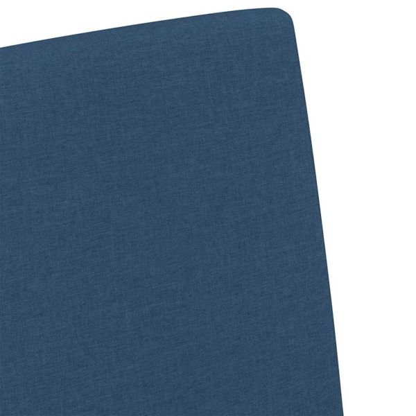 Обедени столове 2 pcs Синьо 57 x 67 x 95 см текстил