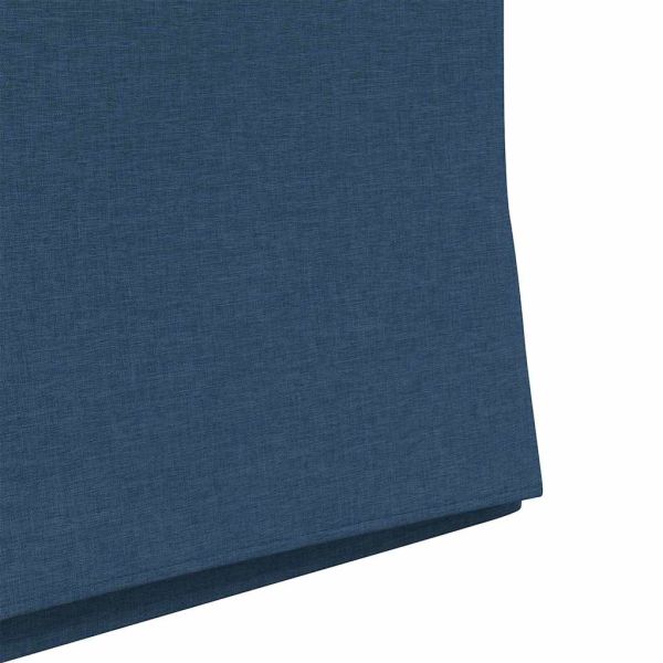 Обедени столове 2 pcs Синьо 57 x 67 x 95 см текстил