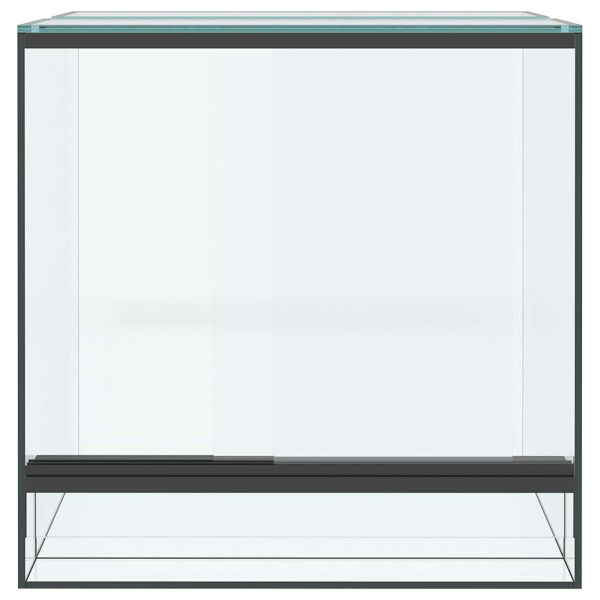 Терариум със съхранение Прозрачен 30 x 30 x 30 cm Стъкло