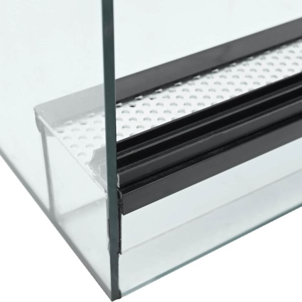 Терариум със съхранение Прозрачен 30 x 30 x 30 cm Стъкло