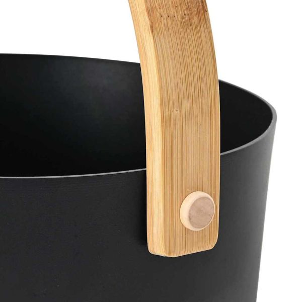 Комплект за сауна аксесоари 2 pcs Черно