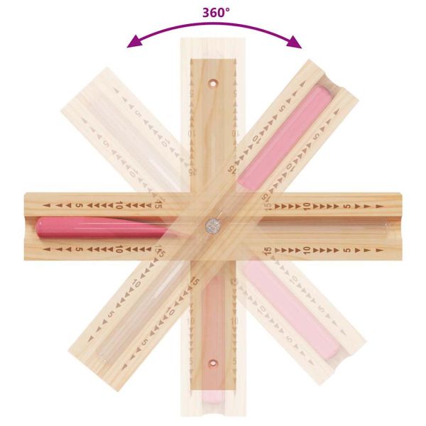 Комплект за сауна аксесоари 5 pcs Черно