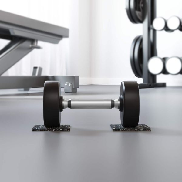 Ролка с гранулат от каучук Черен 500 x 12 x 0,3 см Каучук