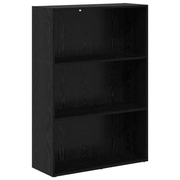Рафт за книги Черния дъб 80 x 30 x 114 см Инженерно дърво