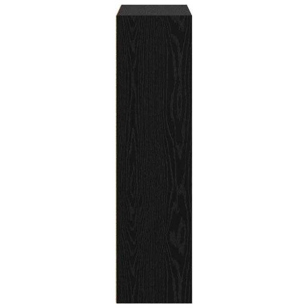 Рафт за книги Черния дъб 80 x 30 x 114 см Инженерно дърво