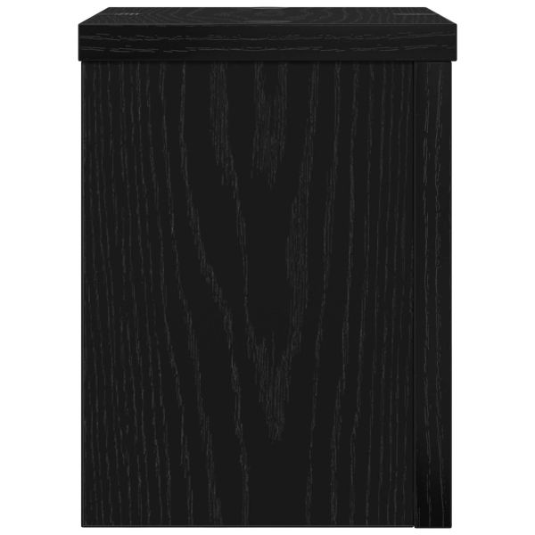 Стойка за растения 2 pcs Черния дъб 15 x 15 x 20 см