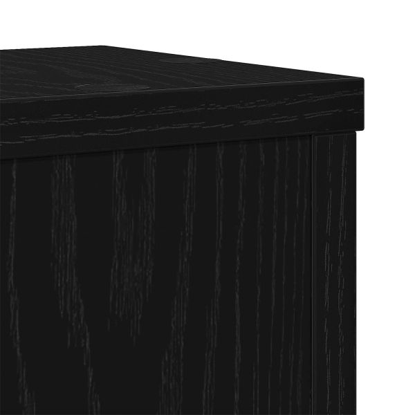 Стойка за растения 2 pcs Черния дъб 15 x 15 x 20 см