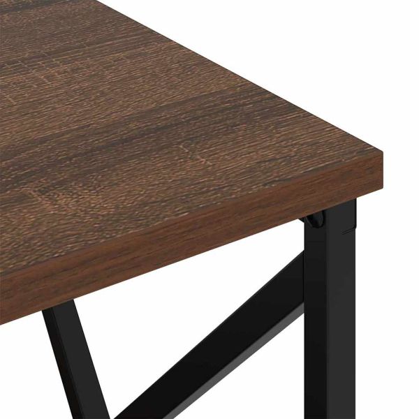 Нощен шкаф с чекмедже Кафяв дъб 40 x 31 x 60 см Инженерно дърво