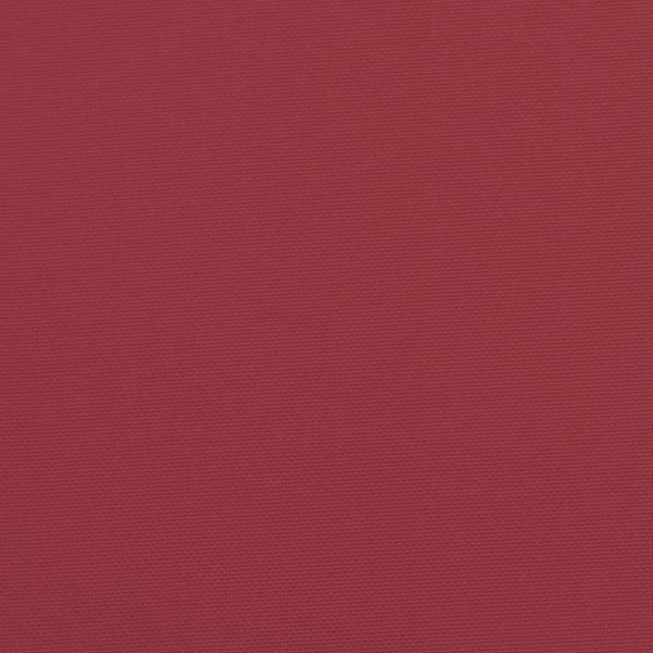 Възглавници за столове с облегалка 2 бр виненочервен плат