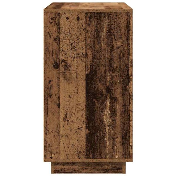 Служебен шкаф Старо дърво 80 x 40 x 75 см Инженерно дърво