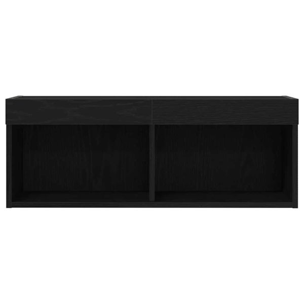 Комплект ТВ шкаф Черния дъб 80 x 30 x 30 см Инженерно дърво