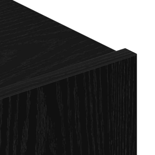 ТВ шкаф Черния дъб 100 x 30 x 30 cm Инженерно дърво