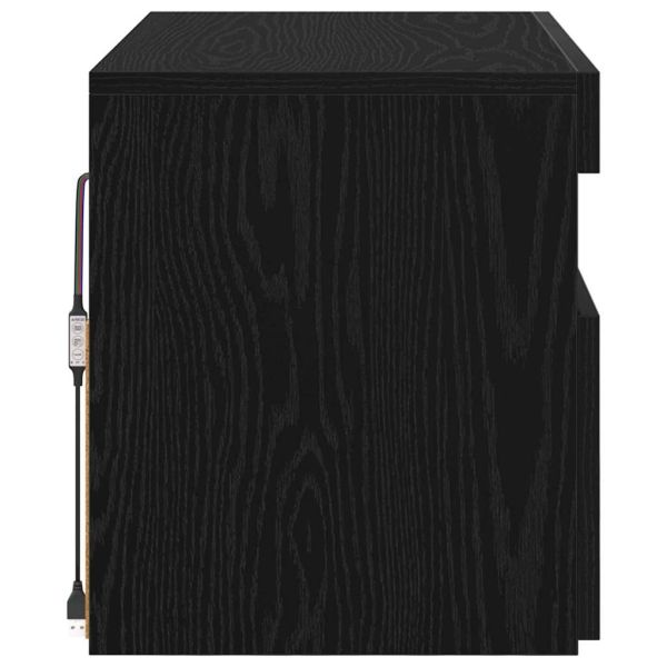 ТВ шкаф Черния дъб 60 x 35 x 40 см Инженерно дърво