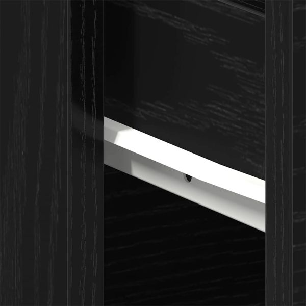 Нощен шкаф Черния дъб 40 x 30 x 39 см Инженерно дърво