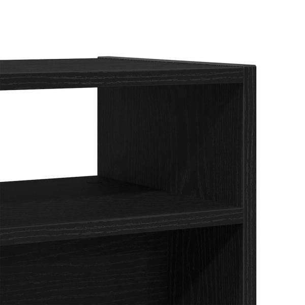 Конзолна маса Черния дъб 78 x 30 x 80 см Инженерно дърво
