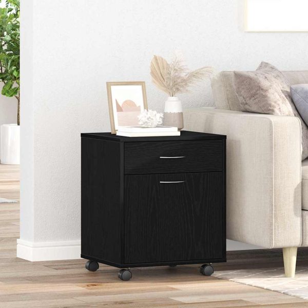Плъзгащ кабинет Черния дъб 45 x 38 x 54 см Инженерно дърво