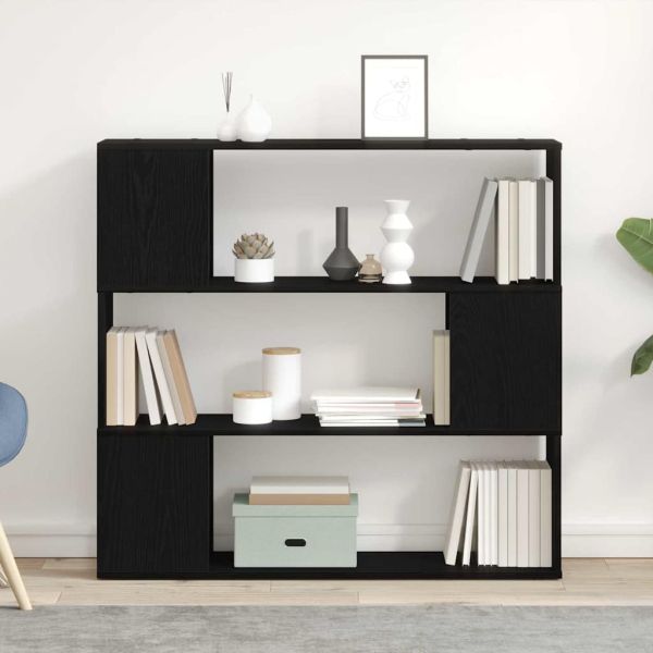 Комплект ТВ шкаф Черния дъб 100 x 24 x 94 cm Инженерно дърво