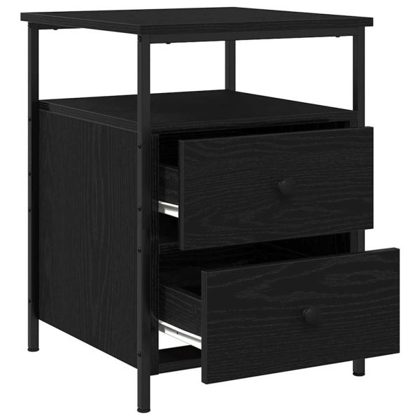 Нощен шкаф Черния дъб 34 x 35,5 x 50 см Инженерно дърво