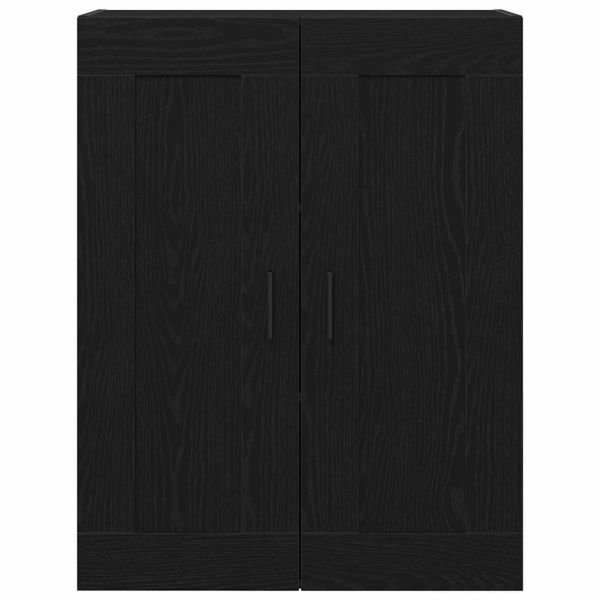 Стенно монтиран шкаф Черния дъб 69,5 x 34 x 90 см