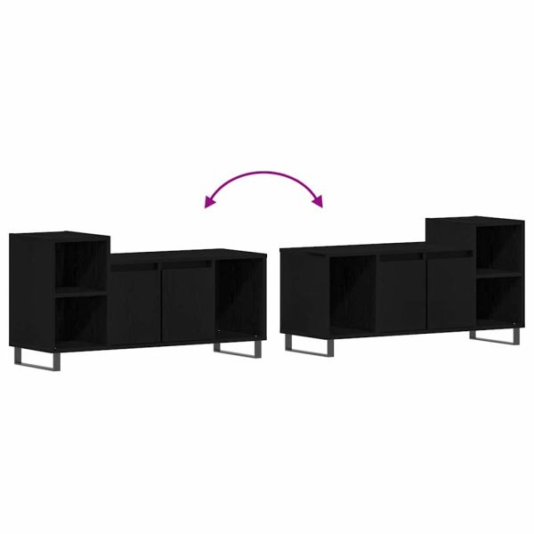 Комплект ТВ шкаф Черния дъб 100 x 35 x 55 см Инженерно дърво